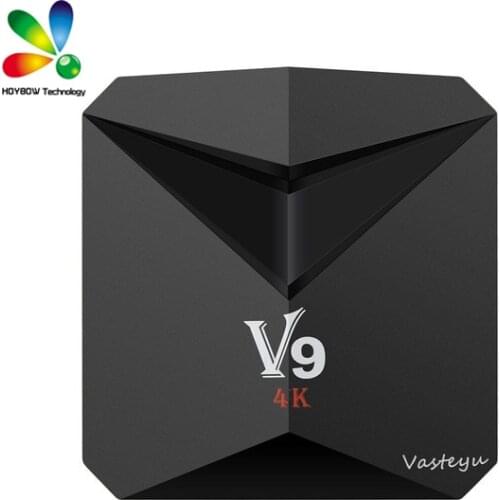 5pcs V9 Android 7.1 TV BOX 2GB RAM 8GB EMMC Amlogic S912 Octa Core 2.4G WiFi BT4.0 4K 3D HDR10 Smart Media Player PK X92