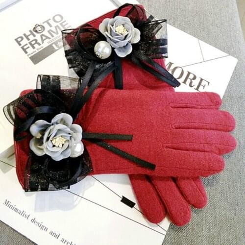 UbdehL Women's Wool Gloves