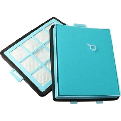 5Pcs Sponge Cotton & 5Pcs HEPA Filters for FC8760 FC8761 FC8764 FC8766 Vacuum Cleaner Parts Replacement Filters