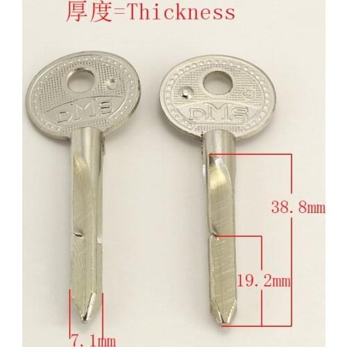 A097 Wholesale Locksmith Keymother Brass House Home Door Blank Key Blanks Keys 20 pieces/lot