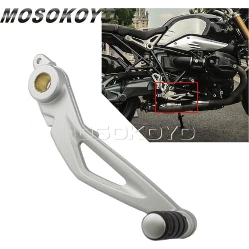 For BMW R NineT Cafe Racer Motorcycle Rear Brake Pedal CNC Foot Level For BMW R Nine T 2014-2015 2016 2017 2018