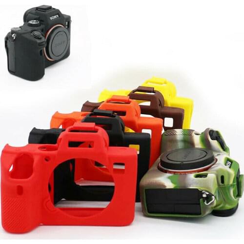 Soft Silicone Camera case Rubber bag Cover for Sony A7R3 A7III A7RIII A7Mark III