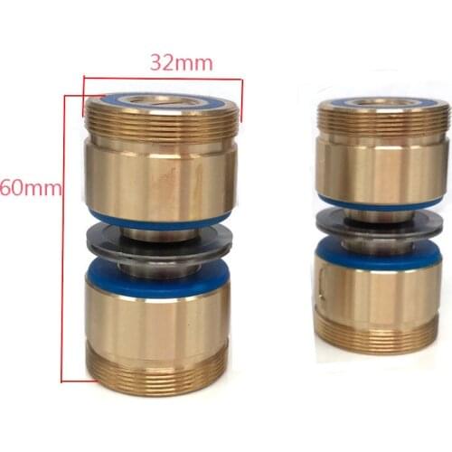 Brass Seat Pulley Guide Wheel Roller Assembly 561 OD32mm* L50mm for EDM Wire Cut Machine