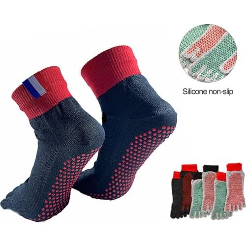 1 Pair Sports Socks Womens Man Fitness Outdoor Non-Slip Protective Surfing 5 Toe Trekking Beach Socks Diving Walking Socks