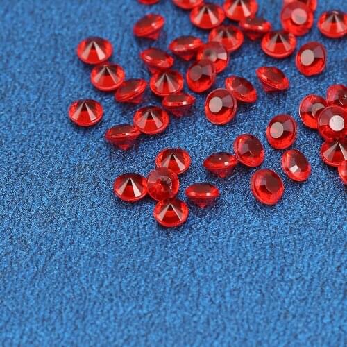 New 2000pcs 4.5mm Acrylic Clear Diamond Confetti Table Scatters Decoration Wedding Decoration