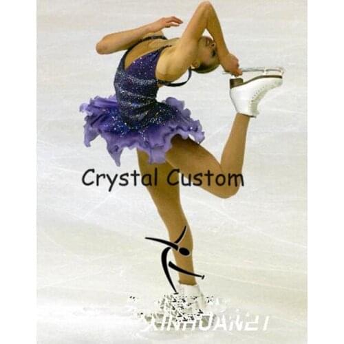 Adult Ice Skating Dresses Graceful New Brand Figure Skating Dresses For Competition DR4164