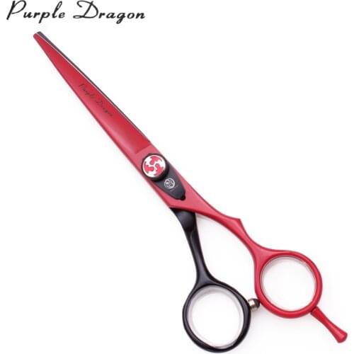 Purple Dragon 5.5" Hairdressing Scissors Japan Stainless Salon Cutting Scissors Hair Thinning Shears Professional Shears 1018