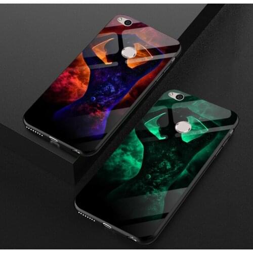 Tempered Glass Luminous Case For Huawei Honor 8 9 10 LiteLuminous Sexy Girl Glow Silicone Cover For Huawei Nova 2 2i 3 4