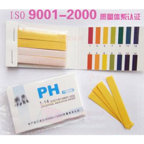 New 80 Strips PH Meters Indicator Paper PH Value 1-14 Litmus Testing Paper Tester Urine PH Meter