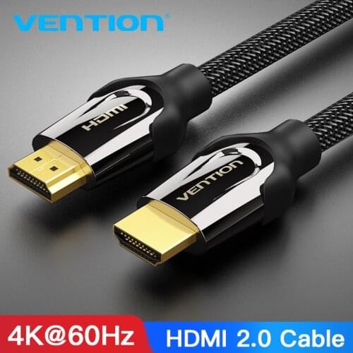 Vention HDMI Cable HDMI to HDMI Cable 4K HDMI 2.0 3D 60FPS Cable for Splitter Switch TV LCD Laptop PS3 Projector Computer Cables