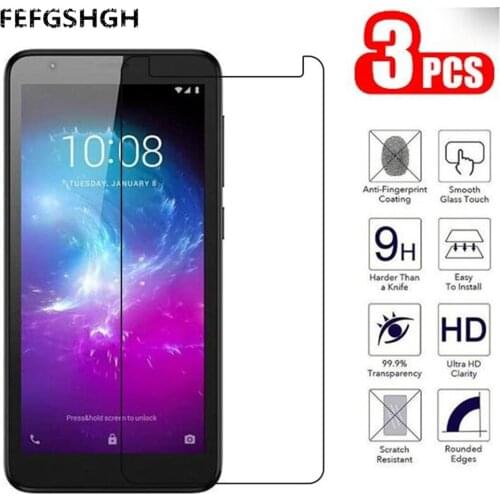 2.5D 9H Tempered Glass For ZTE Blade A3 2019 Screen Protector Glass On The For ZTE Blade L8 Protective Film Glass