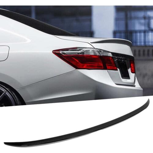 Factory for JDM Style Trunk Lid Spoiler Glossy Black Fit for Honda Accord 4 Door Sedan 2013 2014 2015 2016 2017 Car Accessories