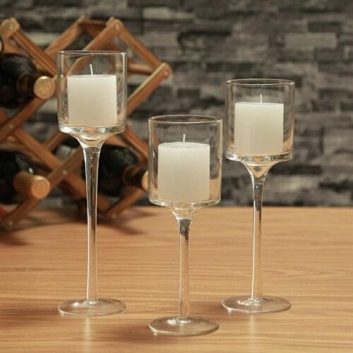 1 set/3PCS Set Candle Holders Wedding Decorations Manufacturer Candlestick Candleholder For Home Bar Party Decoration WY61605