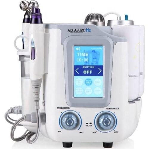2020 best 6in1 H202 Aquasure Small Bubble hydro Facial Cleansing Beauty Device for sps