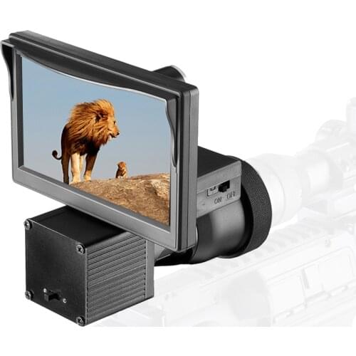 5.0 Inch Display Siamese Night Vision HD 1080P Scope Video Cameras Infrared illuminator Riflescope Hunting Optical System