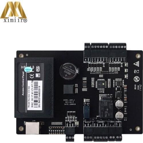 Free Shipping Interlock Multi-Card Operation Input/Output Ports To Control Doors Integration Card Access Control Board ZK C3-100