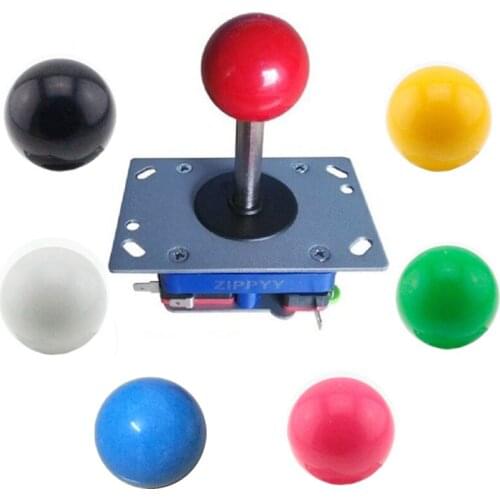 Long Handle 2 Way 4 Way 8 Way Zippy Joystick Arcade Stick PacMan Balltop Zippyy Joystick for JAMMA MAME Games Cabinets machines