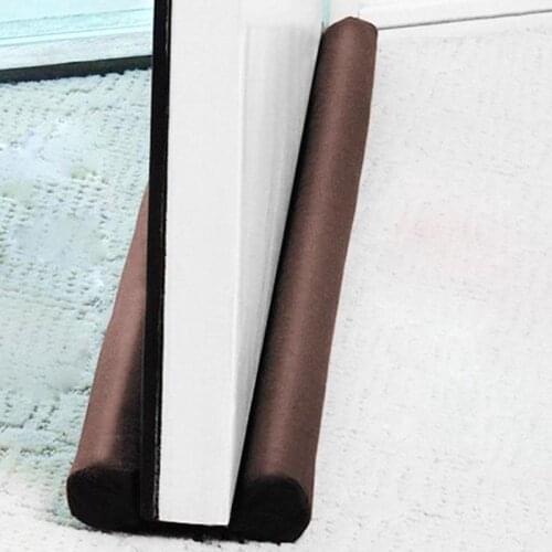 Double Door Stopper Guard Decor Energy Saving Doorstop Draft Protector Guard Stopper Cleaning Strip Dustproof Strip