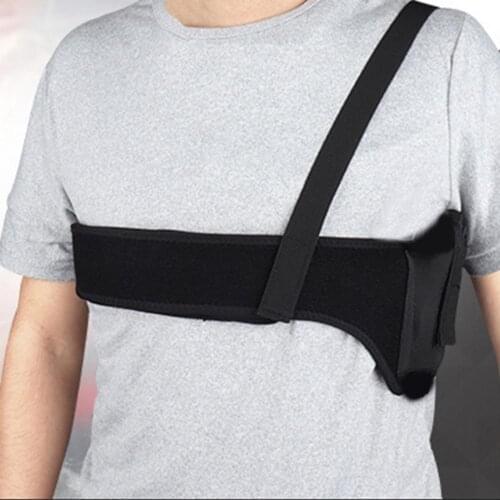 Holster Concealed Unique Breathability Diving Material Breathable Storage Holster for Hunting Solid Color Hunt Tool Back Holster