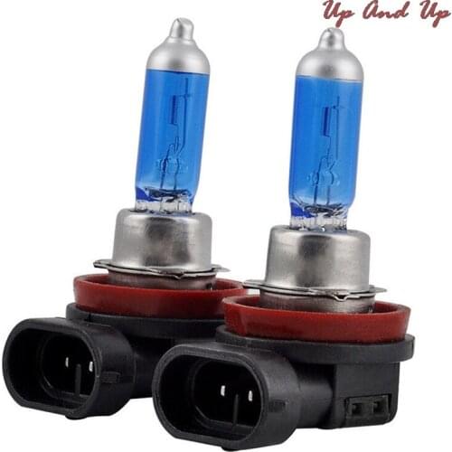 2pcs/lot H11 12V 6000K Car Lamp Light Lamp 55W Head Light Bulb White Light Car Styling