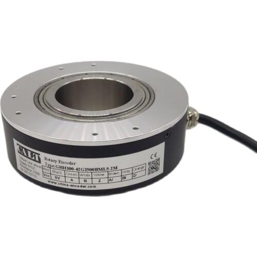 Elevator encoder 30 40 45 50mm hole hollow shaft incremental optical encoder-GHH100 apply to Tractor