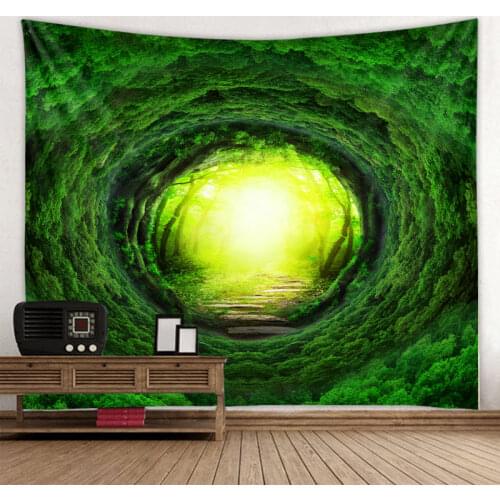 Tree Hole Background Quality Mandala Indian Tapestry Wall Hanging Bohemian Yoga Mat Sandy Beach Throw Rug Blanket Large