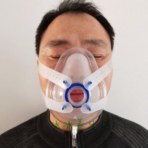 Silicone four-head straps for adult and child general anesthesia mask/fixation belt for anesthesia machine breathing accessories