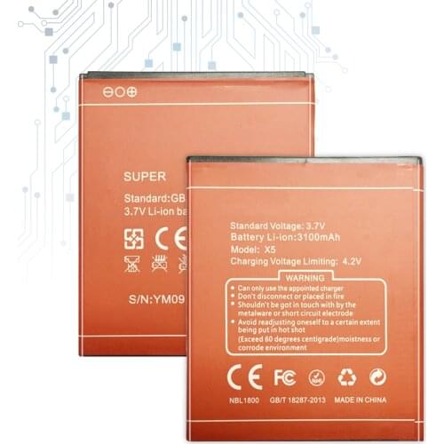 3100mAh Replacement Battery For DOOGEE X5 +Tracking Number