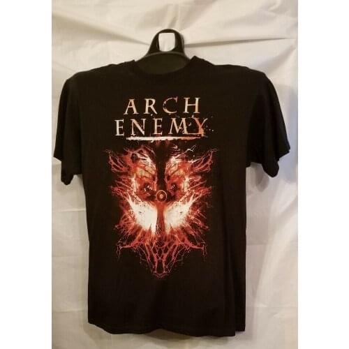ARCH ENEMY - T-SHIRT-TYRANTS OF EVIL-N.A.TOUR 2010 -2SD -DEATH METAL -MLXL