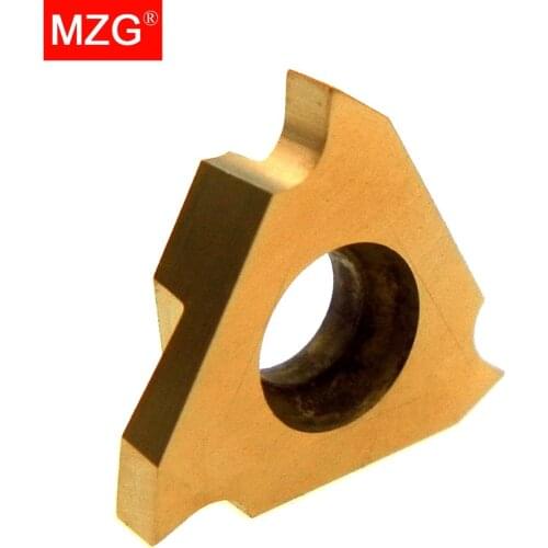 MZG Triangle TGF32L050 TGF32L075 ZM826 CNC Lathe Cutting Tools Stainless Steel Shallow Grooving Cutter Solid Carbide Inserts