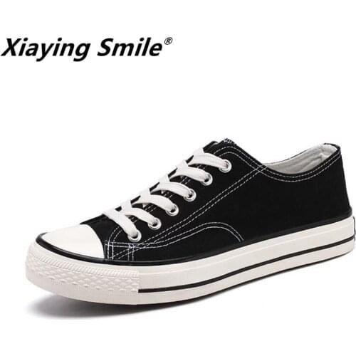 Mens Fashion Canvas Shoes Spring Autumn Canvas Lace Up Outdoor Casual Shoes Breathable Comfortable Flats Male Skate Shoes