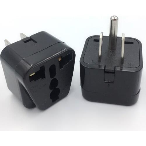 Universal AC US Power Plug Adapter EU AU UK Germany to USA US Canada AC Travel Power Plug Adapter Converter for Home Travel Use