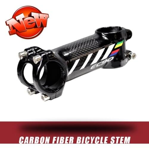 EC90 Aluminum+Carbon Fiber Bicycle Stem 6 Degrees 31.8mm MTB Road Bike Stem 60-110mm Folding Bike Stem