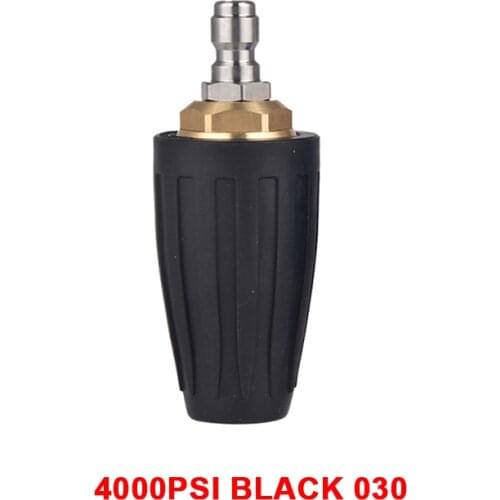 Rotated turbo nozzle Dirt Blaster with 1/4" Quick Release Plug Connector for High Pressure Washer Car Washing Machine