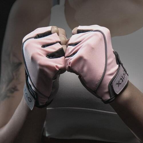 XQIAO Fitness Lightweight Gloves Gym Breathable Dry Non-slip Sports Exercise Weightlifting Training Gloves For Smart Home