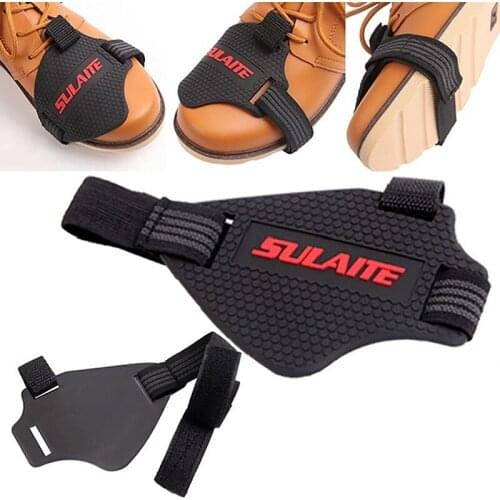 Black Motorcycle Shoes Protective Motorbike Motorcycle Gear Shifter Shoe Boots Protector Shift Sock Boot Cover Shifter Guards