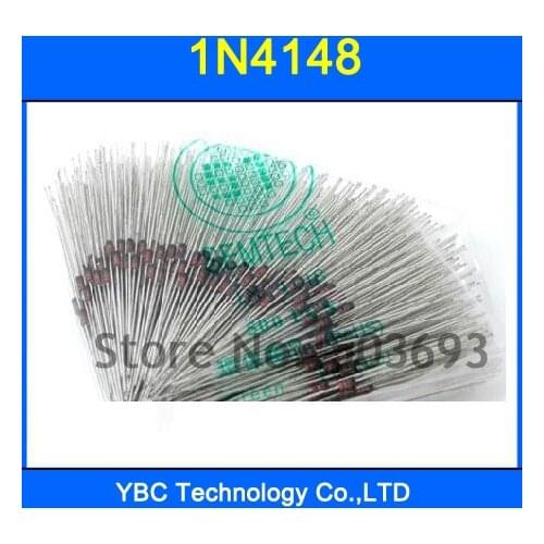 1000pcs/lot 1N4148 Fast Switching Diode,Switching Signal Diode