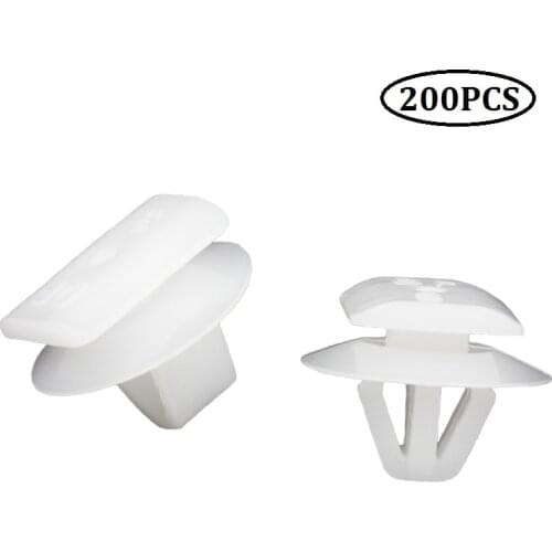 200pcs High-quality Car Interior Inner Door Card Sill Decorative Clip Trim Panel Plastic Rivets