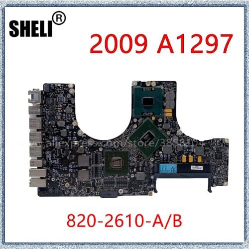 2009 A1297 Logic Board For Macbook Pro 17" Original Motherboard 2.8GHz 3.06GHz EMC 2329 820-2610-A 820-2610-B