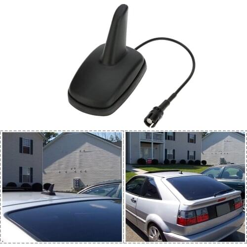 Shark Fin Car Roof AM FM Radio Antenna Sport Style Aerial for VW Audi Seat Skoda