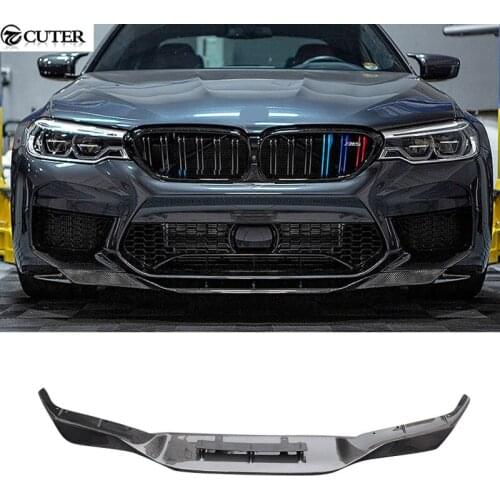 F90 M5 G30 5 series Carbon Fiber Auto Car front bumper lip For BMW F90 M5 G30 M5 front Bumper RKP style
