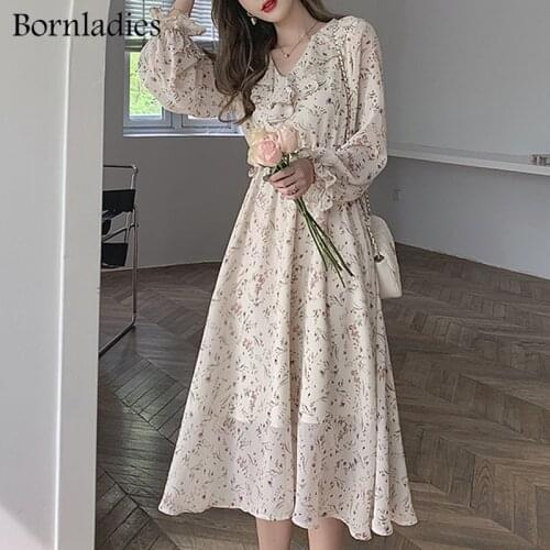 Длинные летние платья Bornladies China At AliExpress