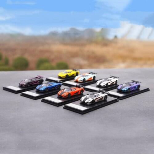1/64 metal alloy die-casting Koenigsegg one1 sports car simulation car model adult collection childrens toy gift display