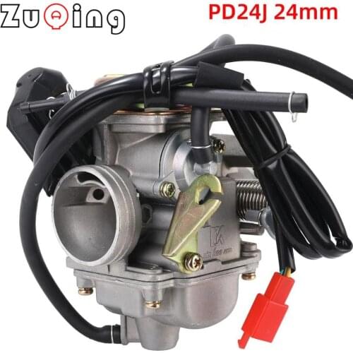 Motorcycle Carburetor GY6 125cc 150cc Carb For BAJA Scooter ATV Go Kart Scooter Moped 125cc PD24J Carburateur Moto parts