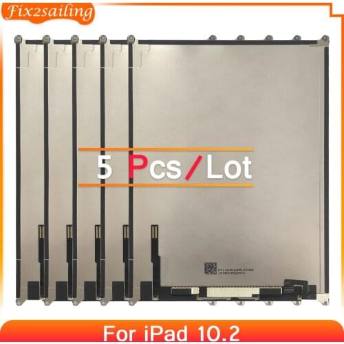 5Pcs For Apple IPad 7 10.2 Ipad 8 Screen Display Panel For Apple iPad 7 10.2 A2197 A2198 A2200 Repair Replacement 100% Tested