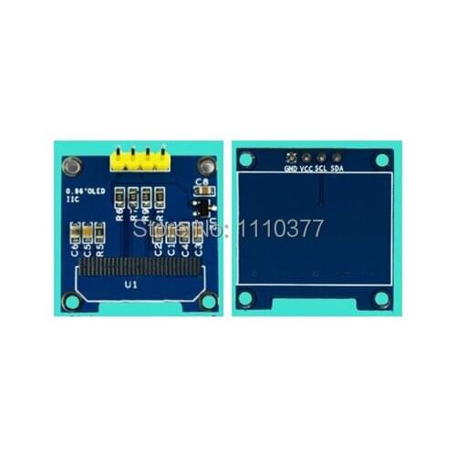 IIC Adapter Board for 0.96 inch OLED Screen 2.8-5.5V