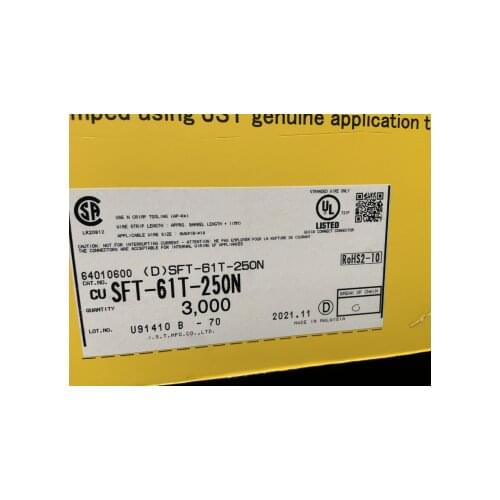 SFT-61T-250N Terminal JST Connectors terminals housings 100% new and original parts