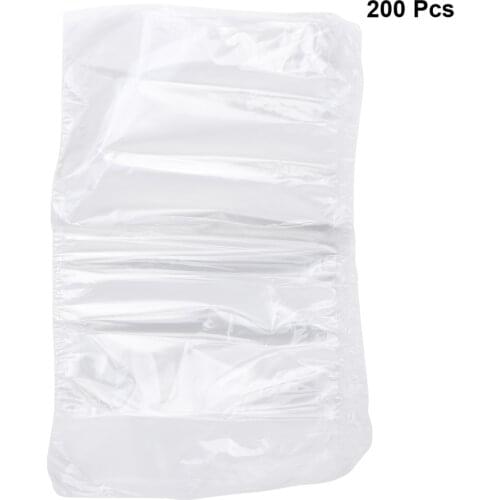 200pcs POF Heat Shrink Wrap Bags Waterproof Laminating Film Transparent Heat-shrinkable Bag for Soaps Bath Bombs DIY Crafts Size