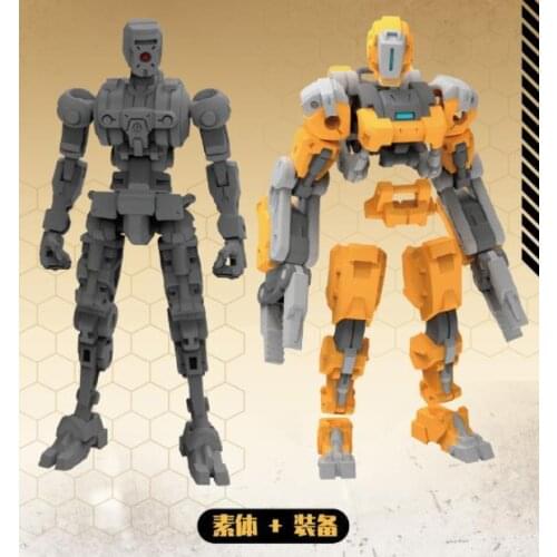 Transformation NO.57 Armored Puppet FIFTYSEVEN Industry Type.3 Oni Flame 1/24 Scale Model Kit Action Figure Assemble Robot Toy