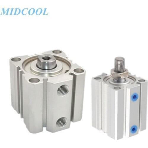 Air Cylinder ACQ Series 50mm Bore ACQ50 Pneumatic Compact Cylinder 5-100mm Stroke